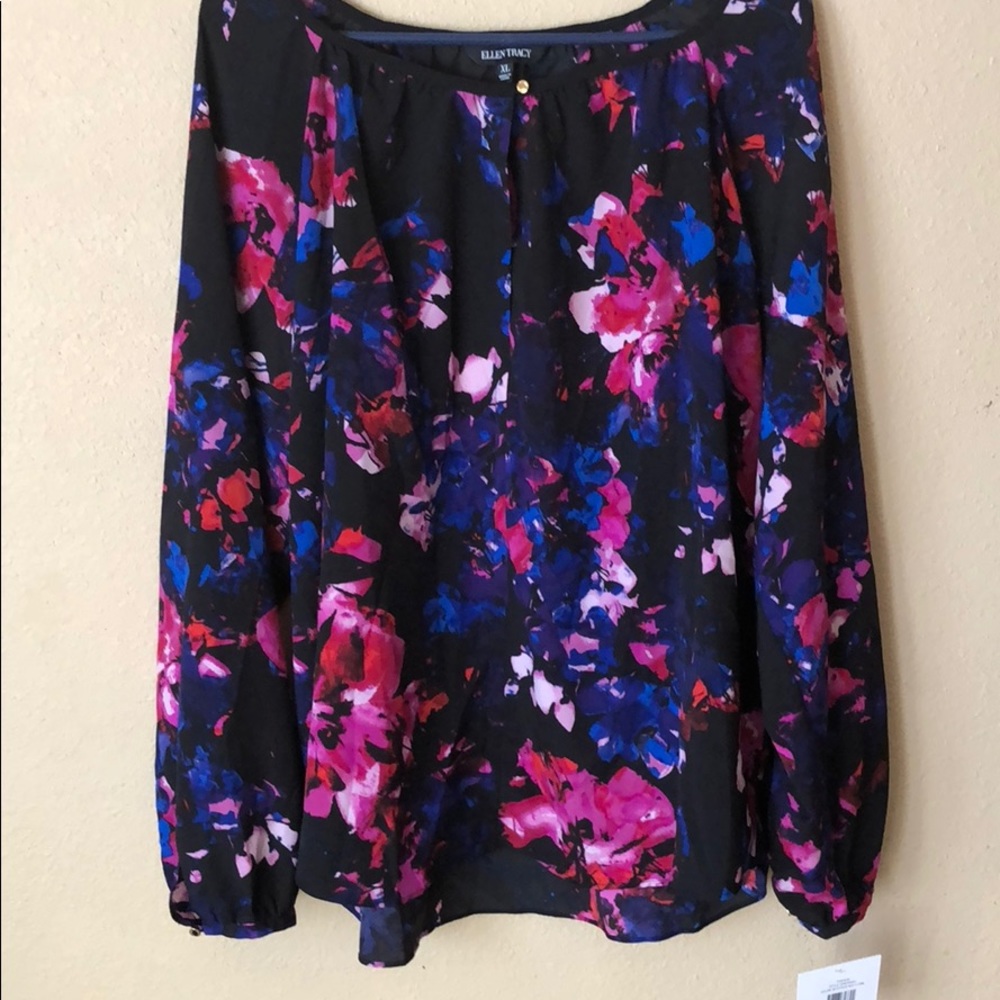 A flower patterned shirt